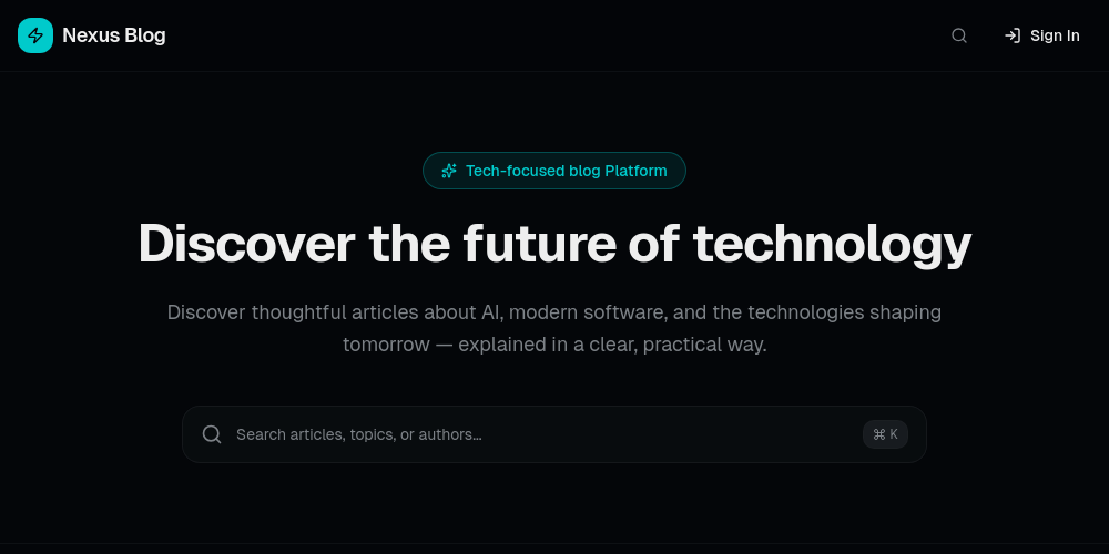 Nexus AI Blog